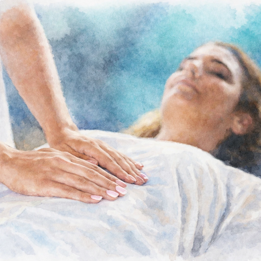 reiki pozicija 8